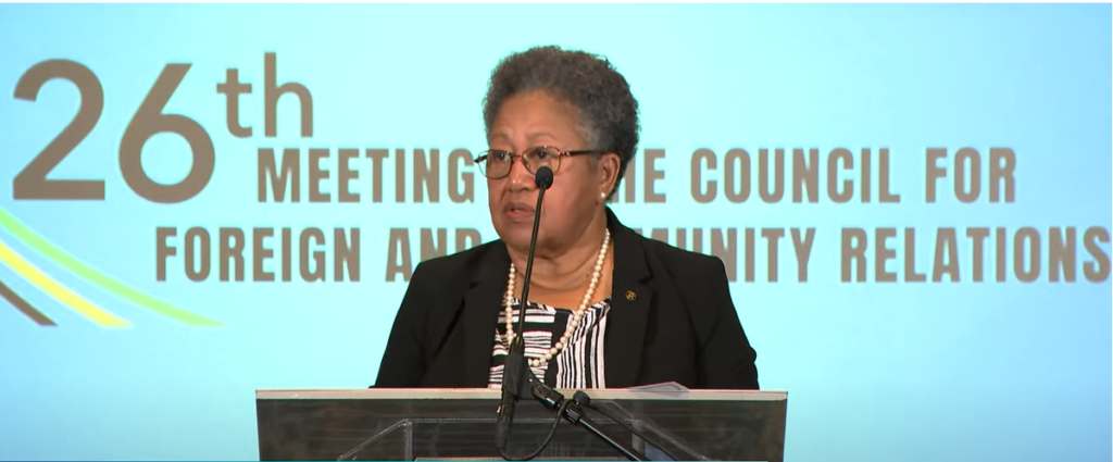 Dr. Carla N. Barnett, CARICOM Secretary-General