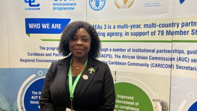 Photo of Amb. Tross to represent CARICOM at COP15 High Level Event