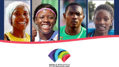 Photo of CARICOM Chairman, President Chandrikapersad Santokhi of Suriname, congratulates the Caribbean’s outstanding  athletes at the World Athletics Championships 2022