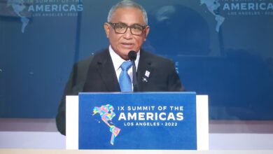 Photo of Statement by Hon. John Briceño, Prime Minister of Belize and Chairman of CARICOM, to the Plenary Session of the IX Summit of the Americas