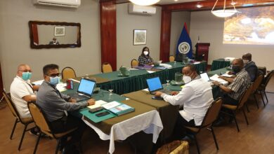 Photo of Arrival Statement: CARICOM Election Observation Mission to Belize