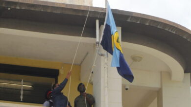 Photo of CARICOM Flag Raised At Barbados Government Headquarters