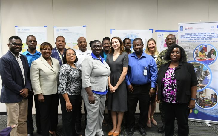 Workshop participants (Photo via Barbados Today)