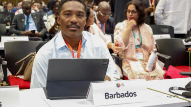 Photo of Statement by Hon. Adrian Forde, Minister of Environment and National Beautification, Barbados| 16th Meeting of the Conference of Parties of the UN Convention on Biological Diversity| Cali, Colombia, 29 October 2024