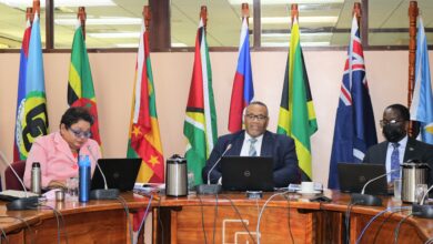 Photo of Opening Remarks by CARICOM Assistant Secretary-General Mr Joseph Cox to the 103rd Special Meeting of the Council for Trade and Economic Development (COTED) – Environment and  Sustainable Development, 23 June 2022