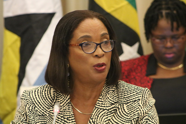 The Hon. Sandra Husbands, Minister in the Ministry of Foreign Trade, Barbados
