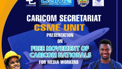 Photo of Regional media workers to be sensitized on the Free Movement of CARICOM Nationals