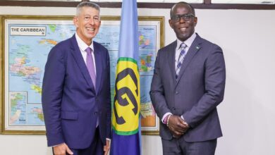 Photo of CARICOM DSG welcomes outgoing French Ambassador for farewell visit