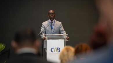 Photo of Keynote Address by Dr. Armstrong Alexis, Deputy Secretary-General, CARICOM | Caribbean Association of Banks Inc. Annual General Meeting and Conference | Bridgetown, Barbados | 24 October 2024