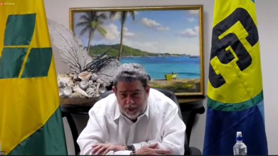 Photo of Remarks by the Outgoing Chairman – Thirty-Second Inter-Sessional Meeting of CARICOM Heads of Government