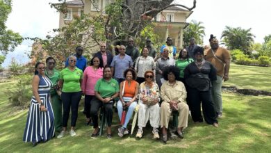 Photo of Culture Directors and Interim Festival Directorate reviewing plans for CARIFESTA XV