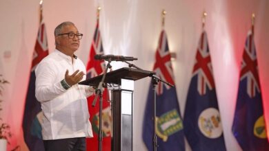 Photo of Remarks by outgoing chair  PM Briceno at the 43 Regular Meeting of the Conference of Heads of Government