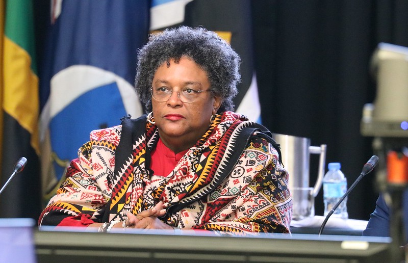 Prime Minister of Barbados, the Hon. Mia Mottley, Lead Head of Government with responsibility for the CARICOM Single Market and Economy (CSME) in the CARICOM Quasi Cabinet (File Photo)