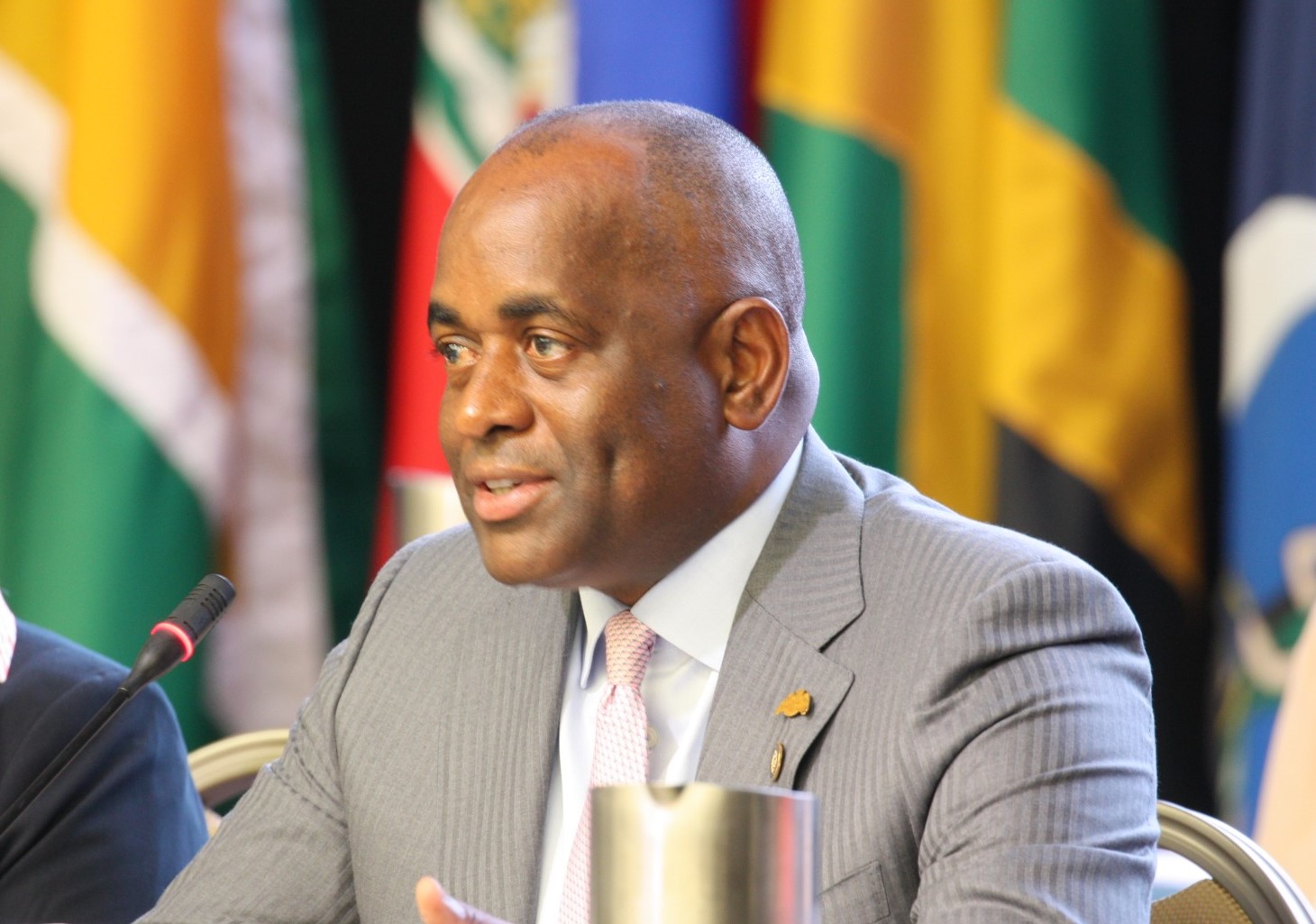 Chair of CARICOM, the Hon. Roosevelt Skerrit, Prime Minister of Dominica