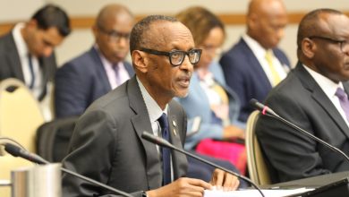 Photo of Address by President Paul Kagame – 45th Meeting of the Conference of Heads of Government  of the Caribbean Community