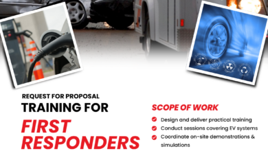 Photo of Request for Proposal Training for First Responders- Electric Vehicle Incident Response