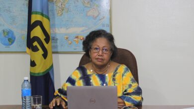 Photo of Remarks by Secretary-General Dr Carla Barnett to the 48th Meeting of the Community Council of Ministers