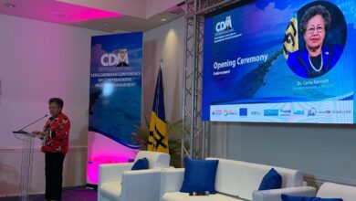 Photo of Remarks by Dr Carla N. Barnett, Secretary-General of the Caribbean Community (CARICOM) on the occasion of the Opening Ceremony of the 12th Caribbean Conference on Comprehensive Disaster Management (CDM), Bridgetown, Barbados, 7 December 2022