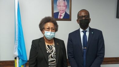 Photo of SG Barnett meets Saint Lucia Cabinet on First Day of Official Visit