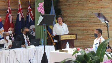 Photo of Remarks by Secretary-General Dr Carla Barnett at 33rd Inter-Sessional Meeting of CARICOM Heads of Government, Belize, 1-2 March 2022