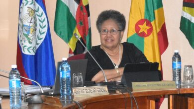 Photo of Remarks by Dr. Carla Barnett, CARICOM Secretary-General, Opening 55th Meeting of COTED, 28 November 2022
