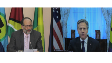 Photo of Remarks by CARICOM Secretary-General Ambassador Irwin LaRocque to the Roundtable between US Secretary of State Hon Anthony Blinken and CARICOM Ministers of Foreign Affairs on Wednesday