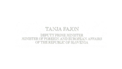 Photo of Hon. Tanja Fajon, Foreign Affairs Minister, Slovenia