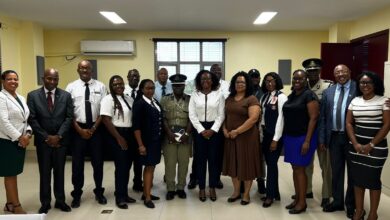 Photo of Border Control Officers begin attachment in Belize