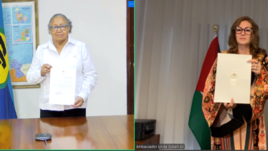 Photo of CARICOM, Palestine mark milestone in diplomatic relations