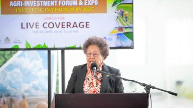 Photo of Remarks by CARICOM Secretary-General Dr Carla Barnett at the Launch of the Agri-Investment Forum and Expo, scheduled for 19-21 May, Guyana