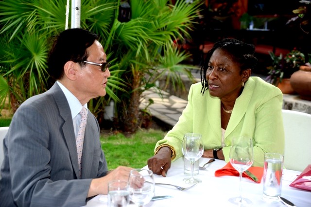Photo of H.E. Dr. Thelma Phillip-Browne to Lobby for Support for Anti Crime Assistance