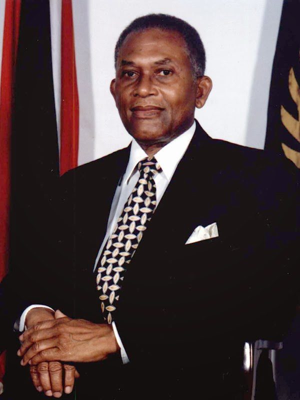 Photo of PM Douglas: “ANR Robinson showed mettle as leader and man during attempted coup”