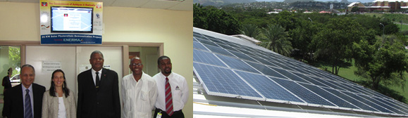 Photo of Commissioning of the Solar Photovoltaic Plant at the Government Complex in Antigua