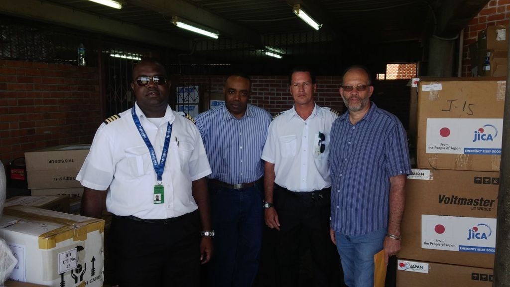 Photo of CARICOM Secretariat, Guyana relief supplies arrive in Dominica