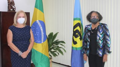 Photo of Agriculture development discussed as SG accredits Brazil’s new Ambassador to CARICOM