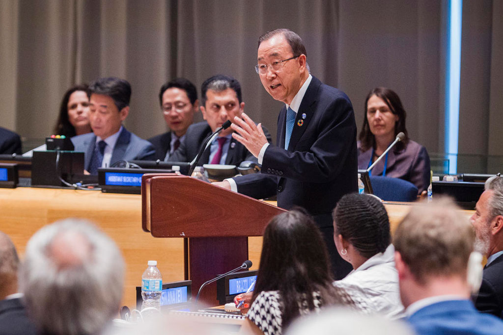 Photo of UN chief launches first report to track Sustainable Development Goals