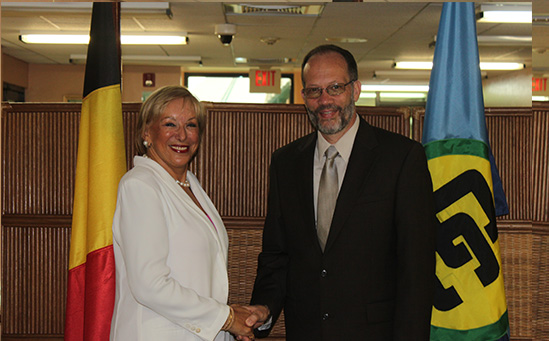 Photo of CARICOM Secretary General outlines areas for partnership between Blegium and CARICOM