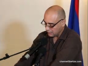 Photo of Statement delivered by Belize   Minister of Agriculture, Fisheries, Forestry, the Environment, Sustainable Development & Climate Change Dr. Omar Figueroa, to the United Nations Ocean Conference 6 June 2017, New York