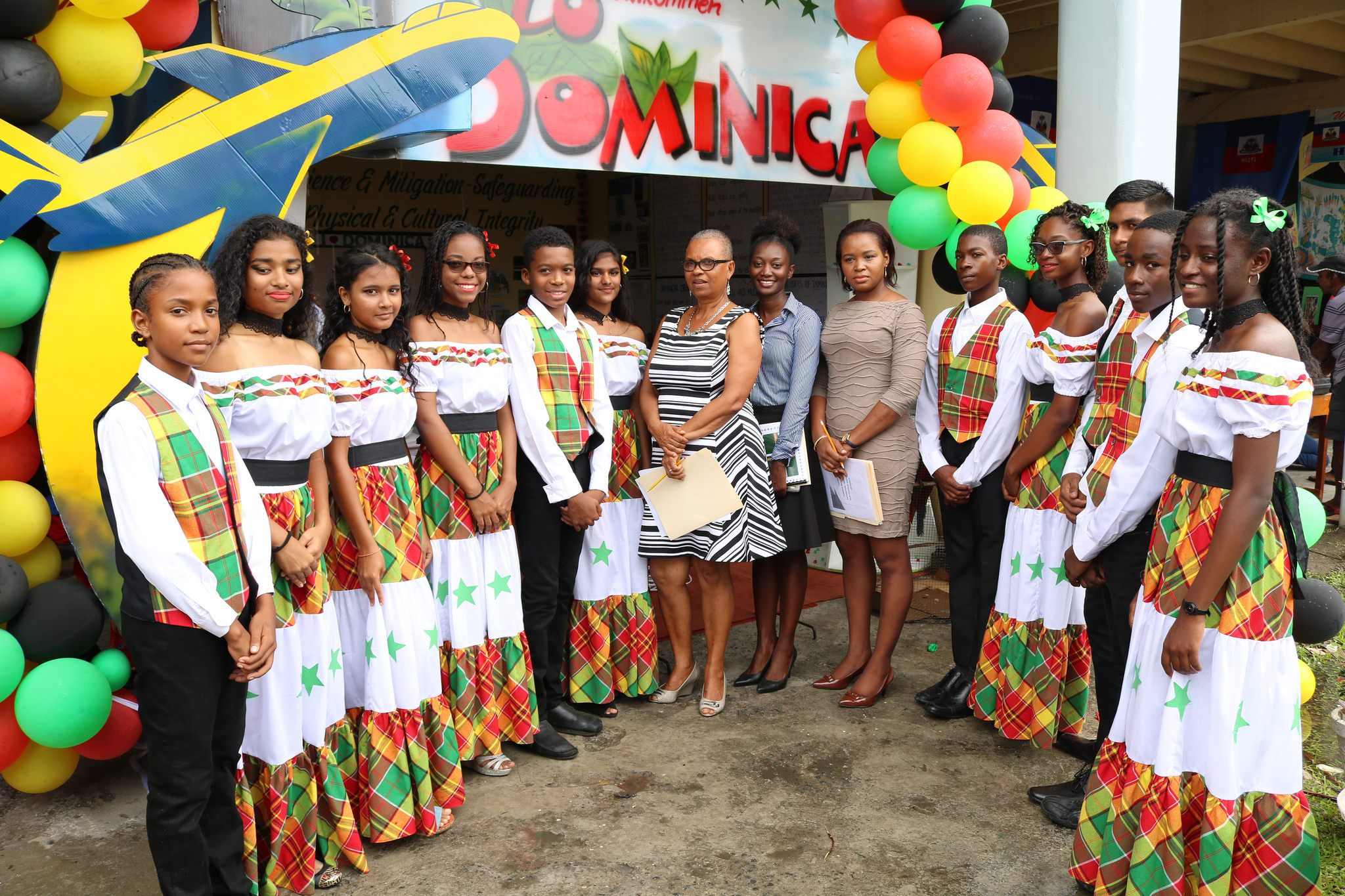 Photo of Fascinating, sophisticated displays at The Bishops’ High School CARICOM Project event