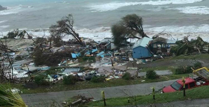 Photo of Barbuda, Anguilla and the British Virgin Islands hammered by Hurricane Irma