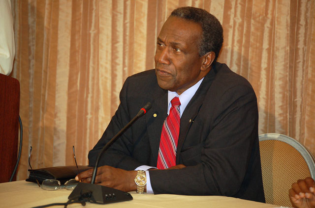 Photo of Opening Remarks By H.E. Edwin W. Carrington, Secretary-General, Caribbean Community (CARICOM) at The Tenth Meeting Of The Council For National Security And Law Enforcement (CONSLE), 24 June 2010, St. John’s, Antigua And Barbuda