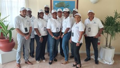 Photo of CARICOM Observation Mission monitoring today’s General Elections in Saint Lucia