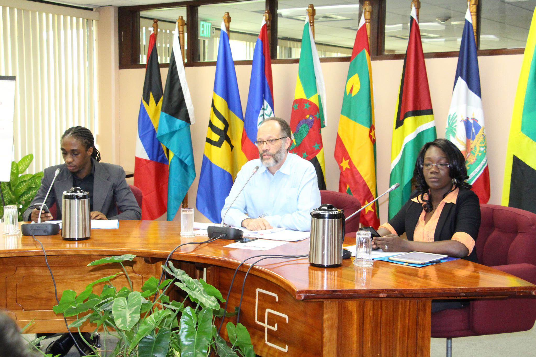 Photo of CARICOM SG, youth hold wide-ranging discussions