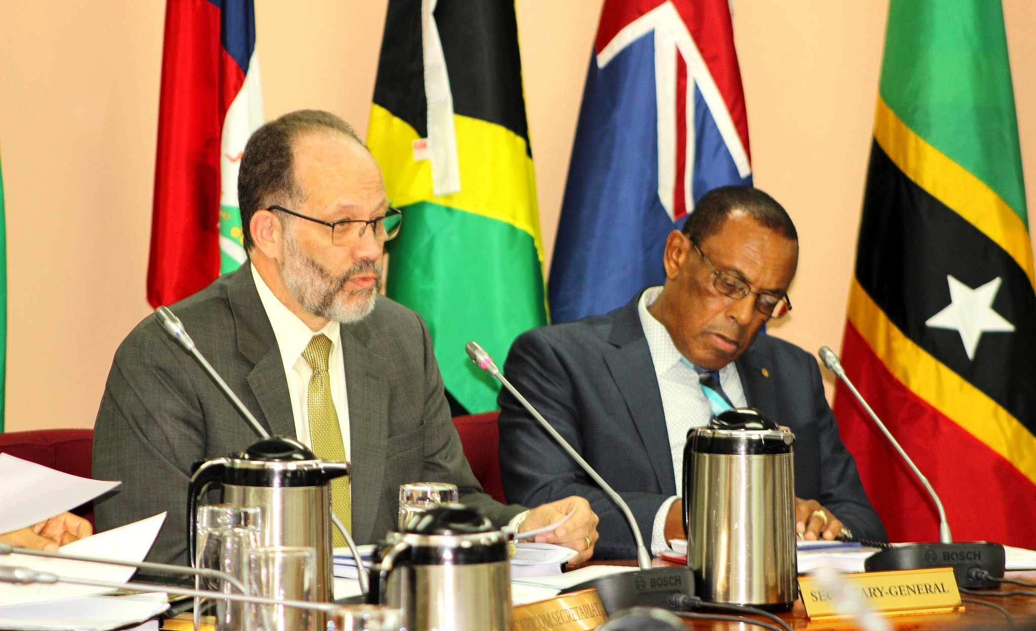 Photo of CARICOM Committee of Ambassadors charting enhanced role