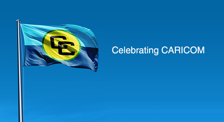 Photo of “Celebrating CARICOM” Day with the CARICOM Song!