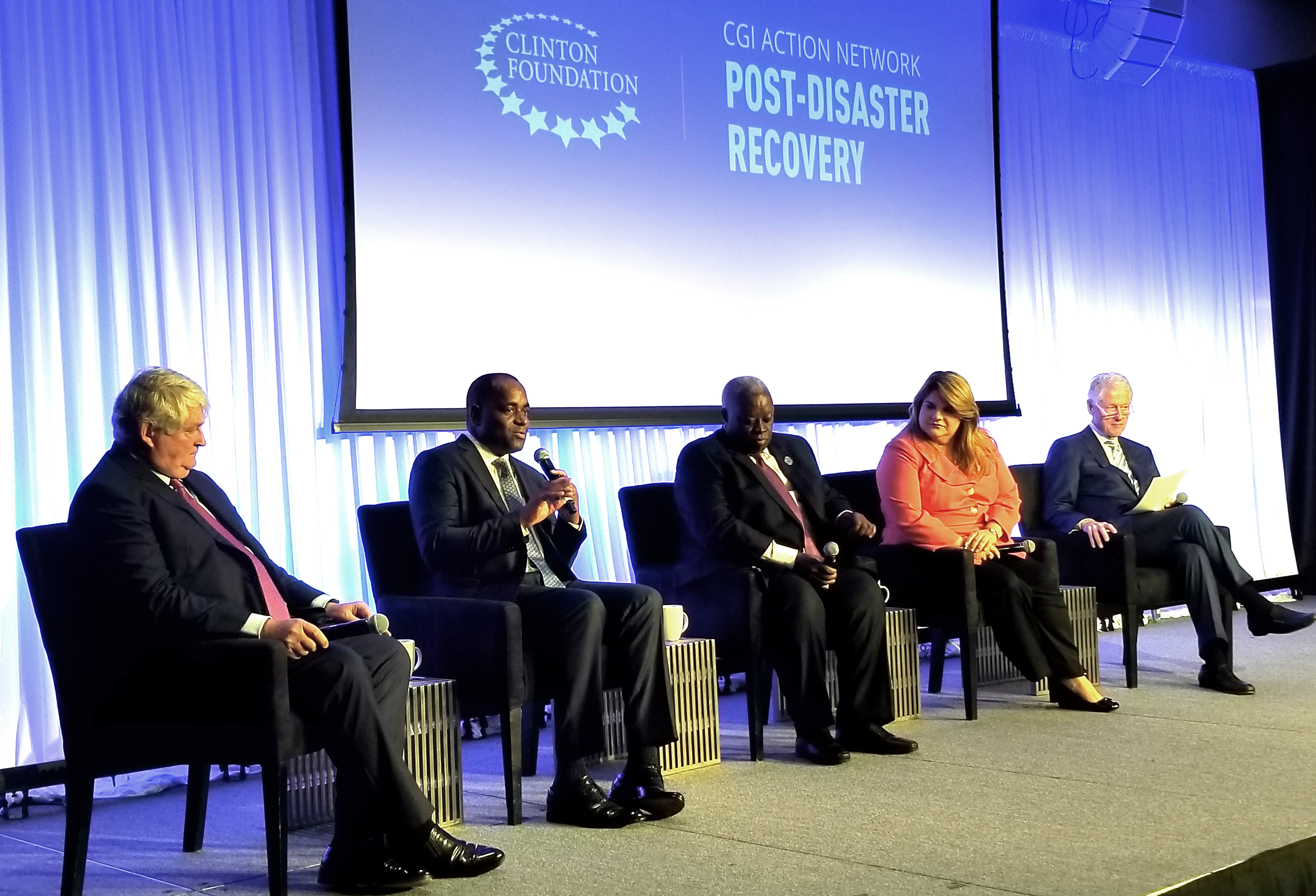 Photo of Clinton Global Action Network on post-disaster recovery launched with CARICOM participation