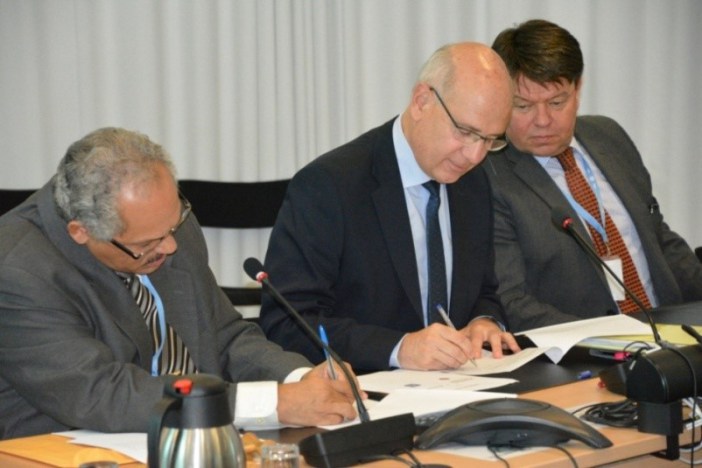 Photo of Agreement to improve Meteorological collaboration in the Caribbean