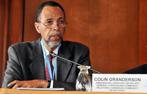 Photo of Remarks By Ambassador Colin Granderson, Assistant Secretary-General,  Foreign And Community Relations   at The Opening Of The  Thirty-Ninth Meeting Of The Standing Committee  Of Caribbean Statisticians   (27 -29 October 2014)