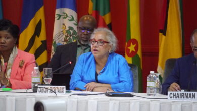 Photo of Remarks by Assistant Secretary-General, Human and Social Development, CARICOM Secretariat, Ms Alison Drayton at the Opening of the 24th Meeting of the Council for National Security and Law Enforcement, Jamaica,  6 October 2022