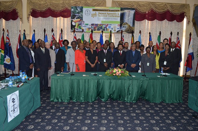 Photo of Region’s tax administrators meeting in Guyana-to make proposals for effective tax management